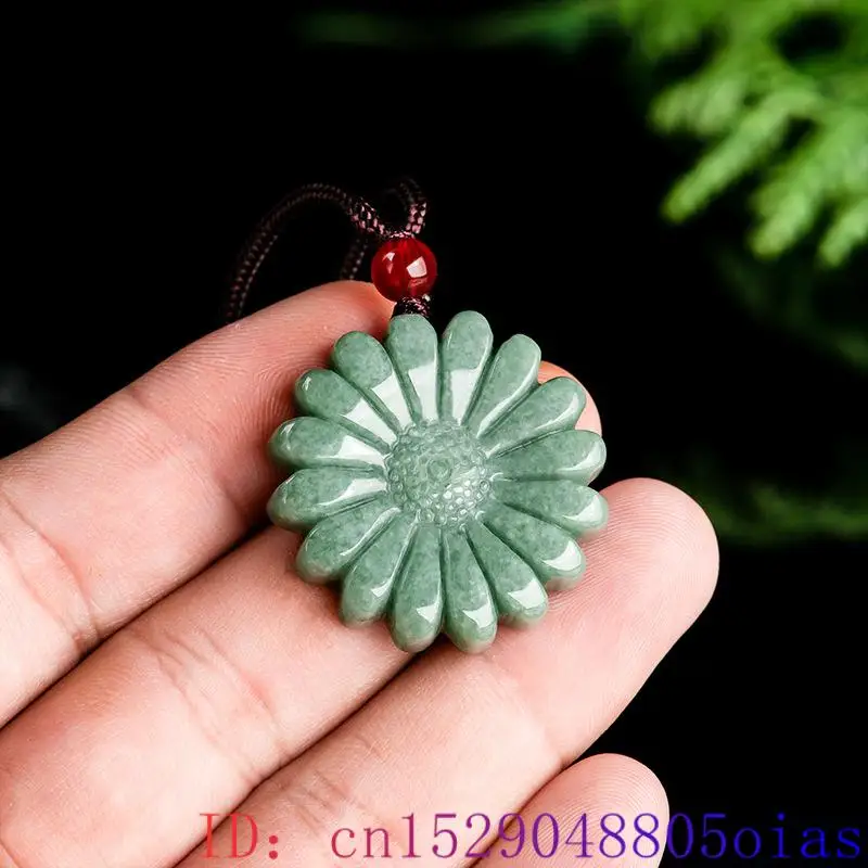 Men Accessories Pendant - Collar con colgante de girasol de