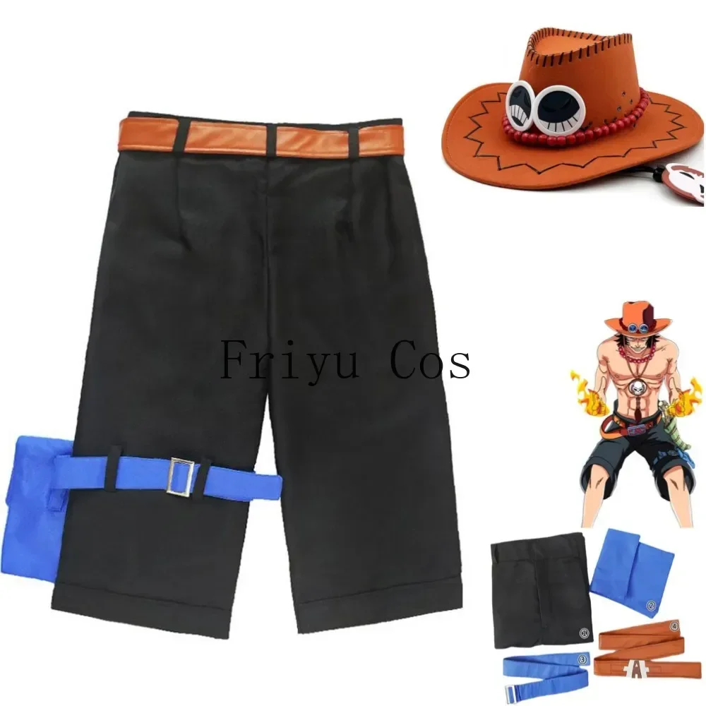 Men Accessories For Party - Disfraz de Anime Portgas·D· Ace, disfraz
