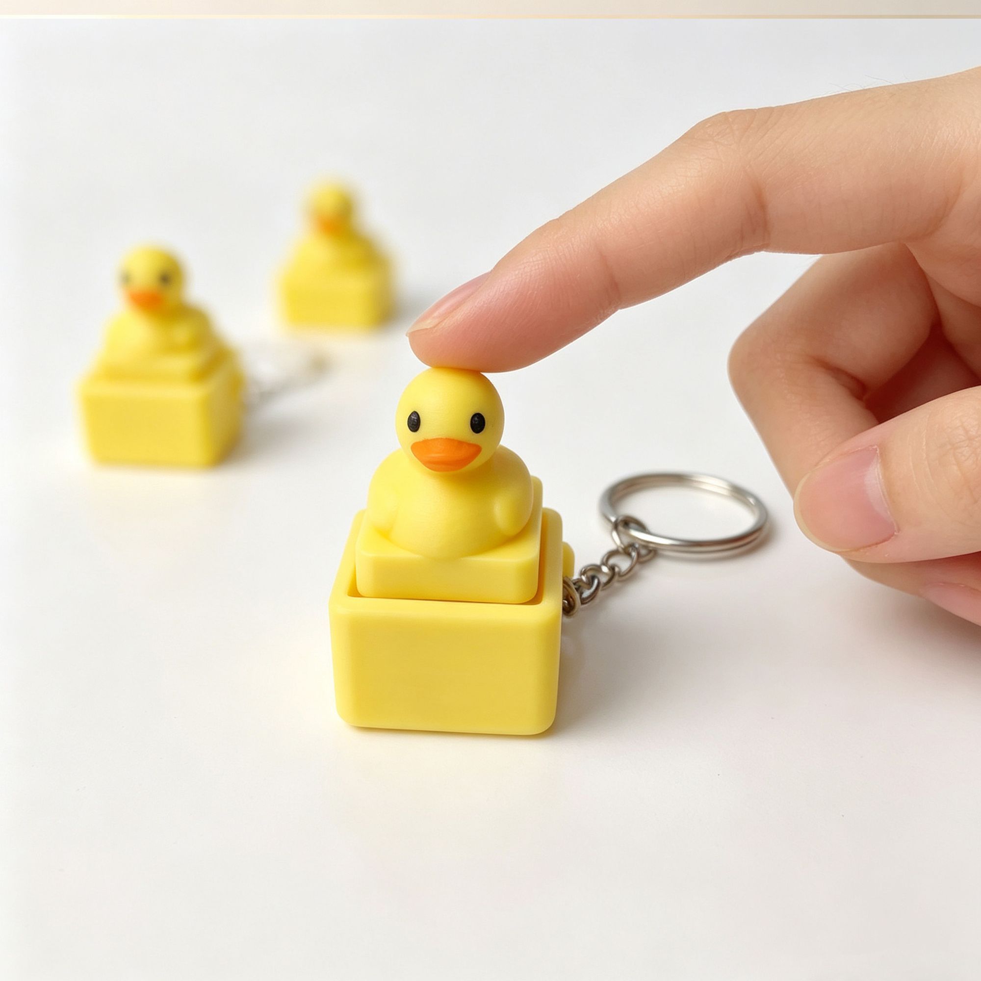 Men Accessories Pendant - Lindo llavero con forma de pato
