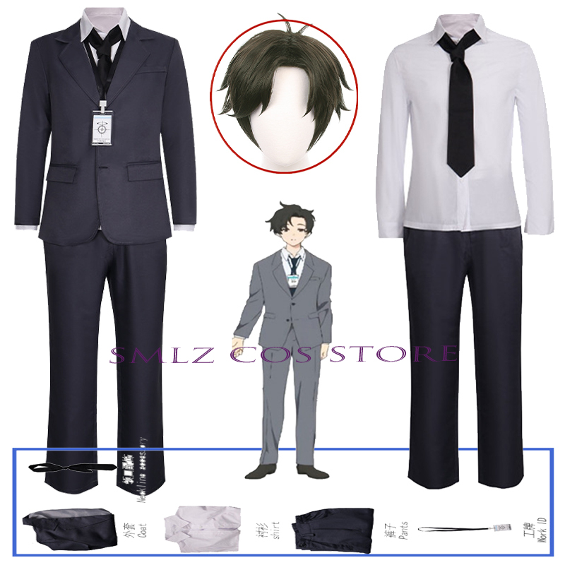 Men Accessories For Party - Disfraz de Sensei Cosplay Anime Blue