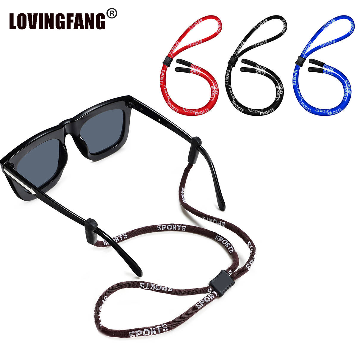 Men Accessories Neck Chain - Cuerda antideslizante para gafas de sol,