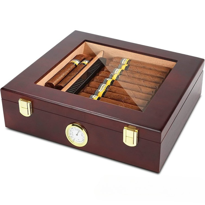 Caja de humidificador de cigar - Men Accessories Gift Box reseña y precio