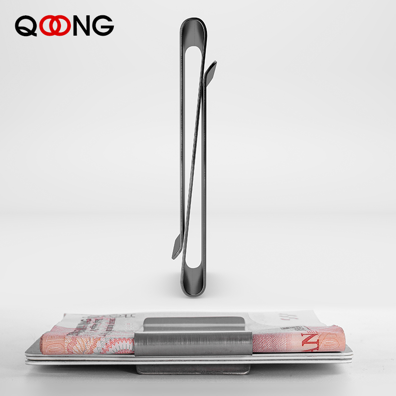 QOONG Acero inoxidable delgado - Money Clip Slim reseña y precio