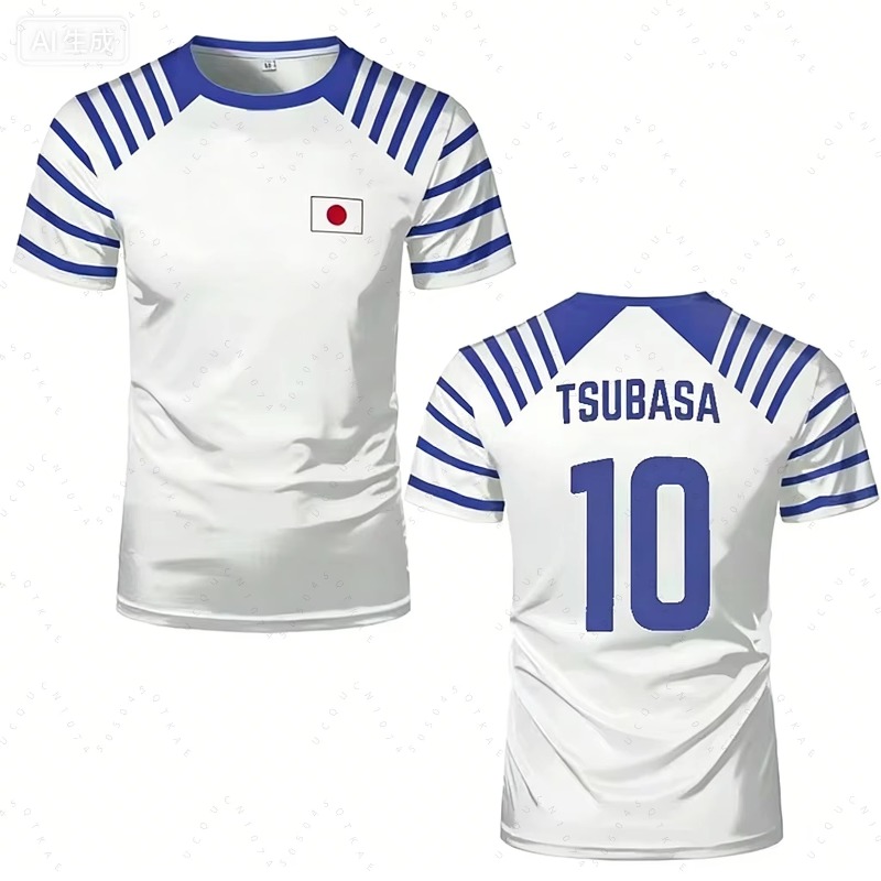 Camiseta de Anime Captain Tsub - Men Accessories Unique reseña y precio