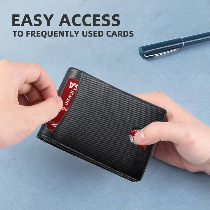 Tarjetero RFID para Hombre, Ca - Money Clip Slim reseña y precio