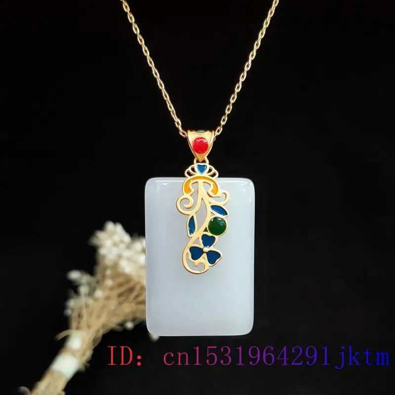 Collar con colgante de Jade pa - Men Accessories Pendant reseña y precio