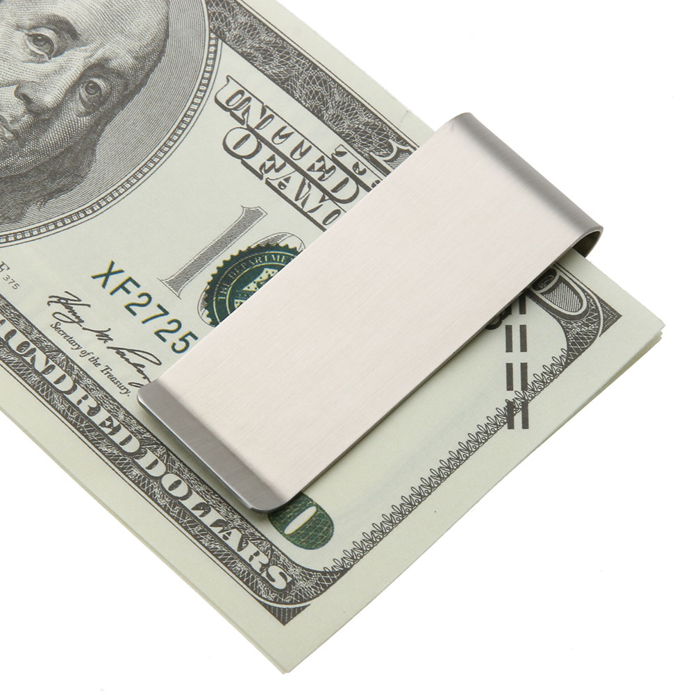 Clip para billetes de acero in - Money Clip Slim reseña y precio