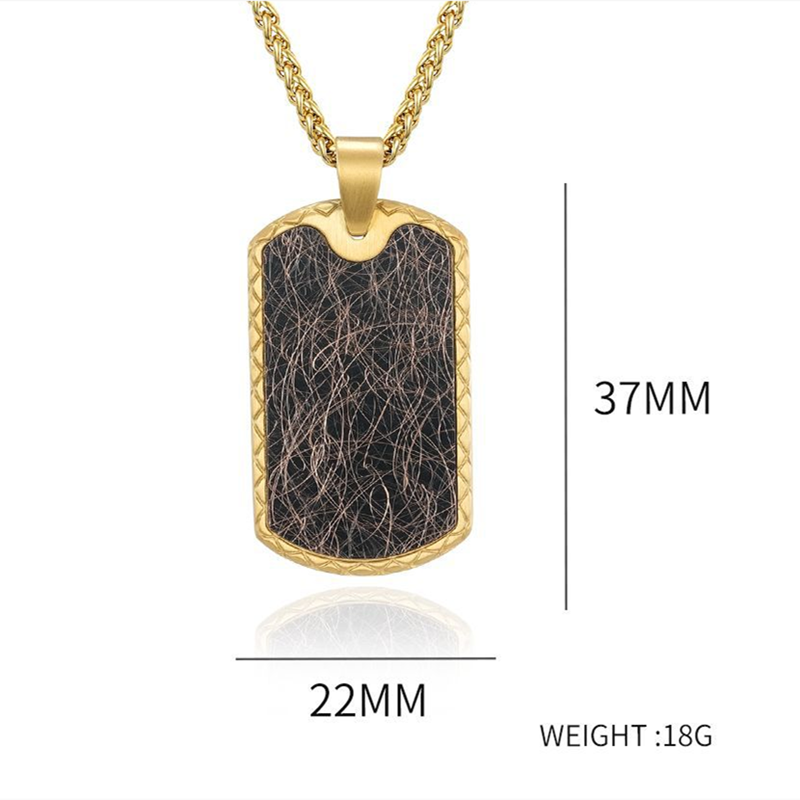 Colgante de marca militar de a - Men Accessories List reseña y precio