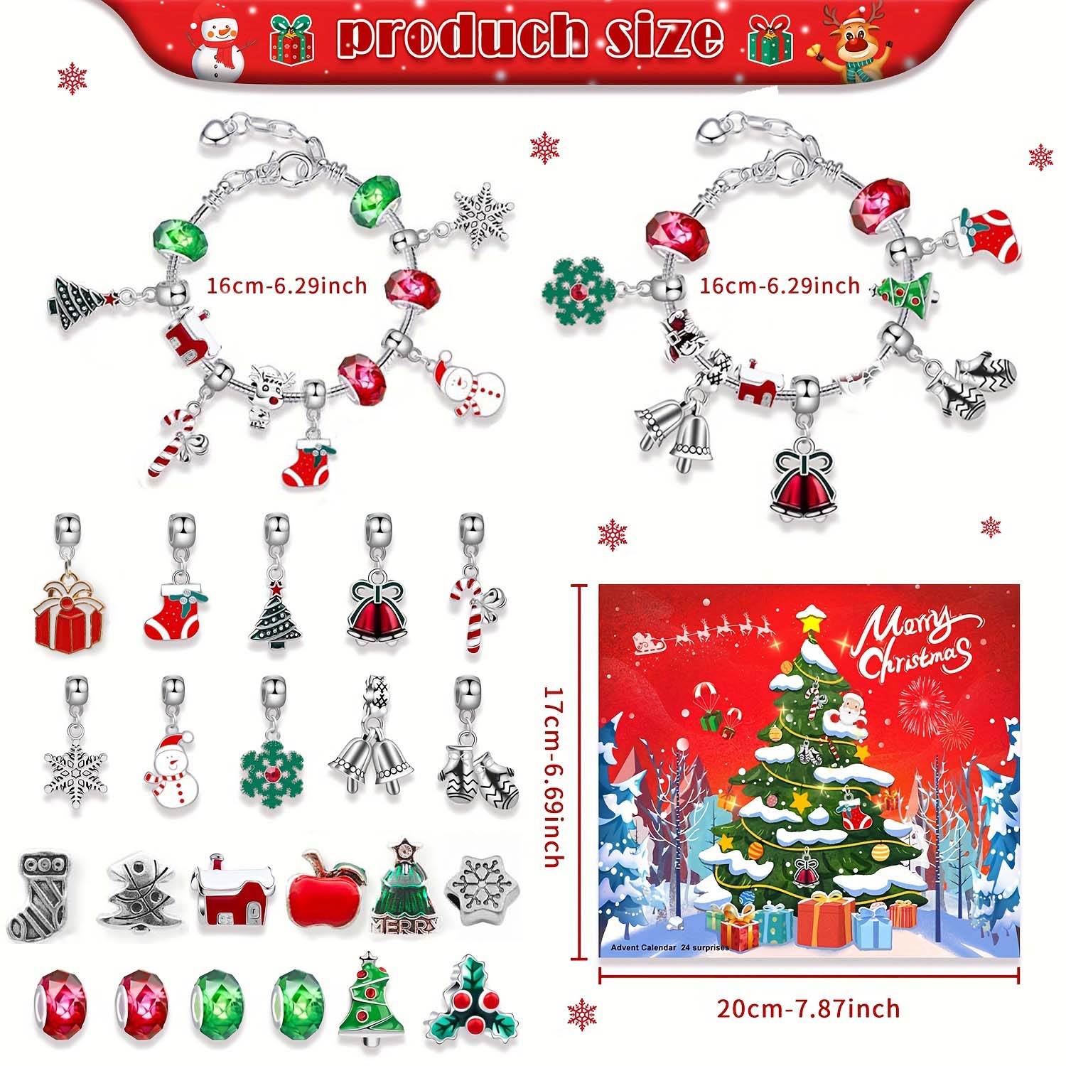 Caja de calendario navideño cr - Men Accessories Gift Box reseña y precio