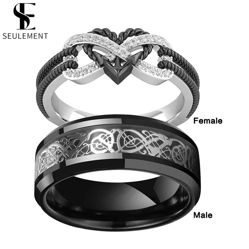 Anillos de pareja de corazón i - Men Accessories List reseña y precio