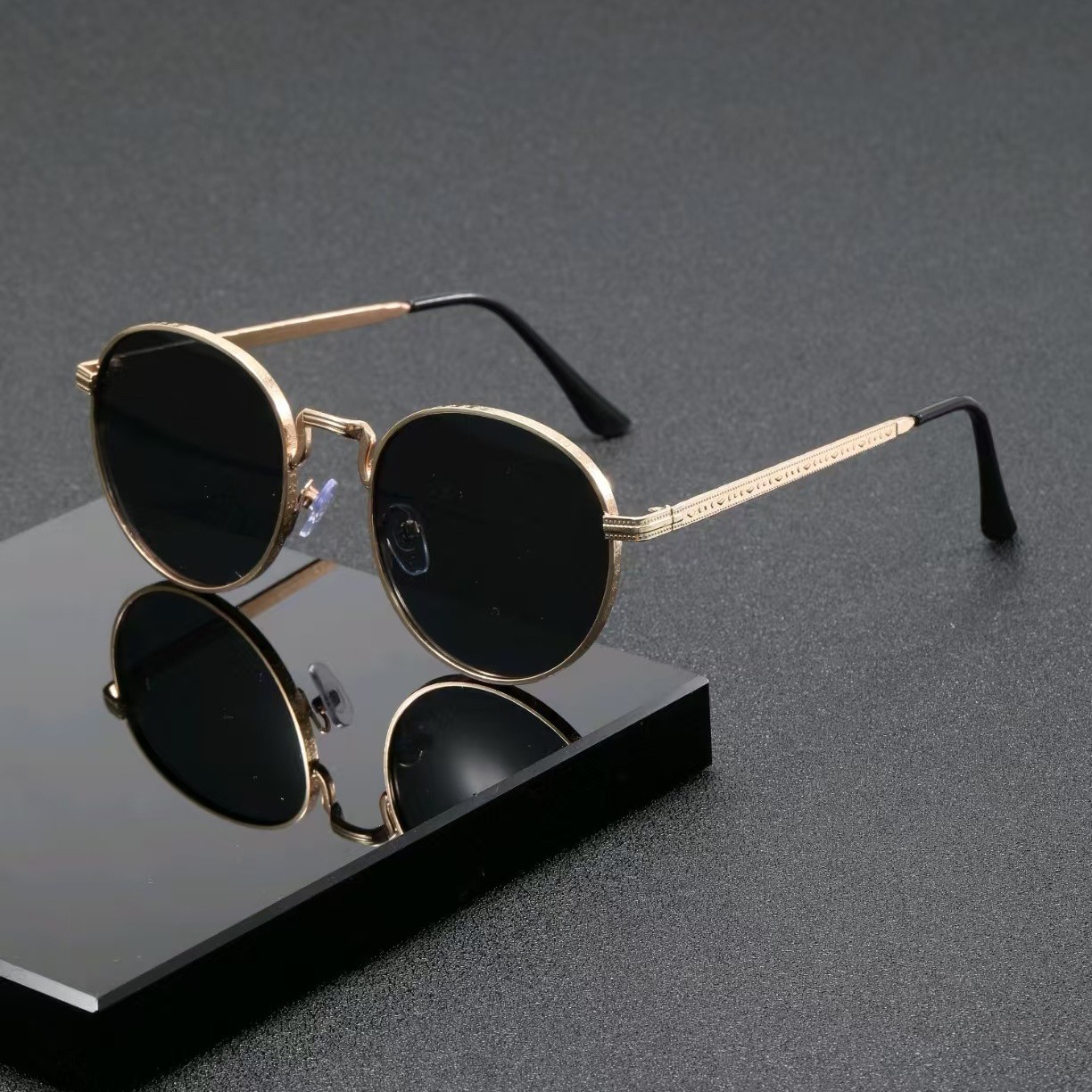 Gafas de Sol Redondas Clásicas - Men'S Accessories Glasses reseña y precio