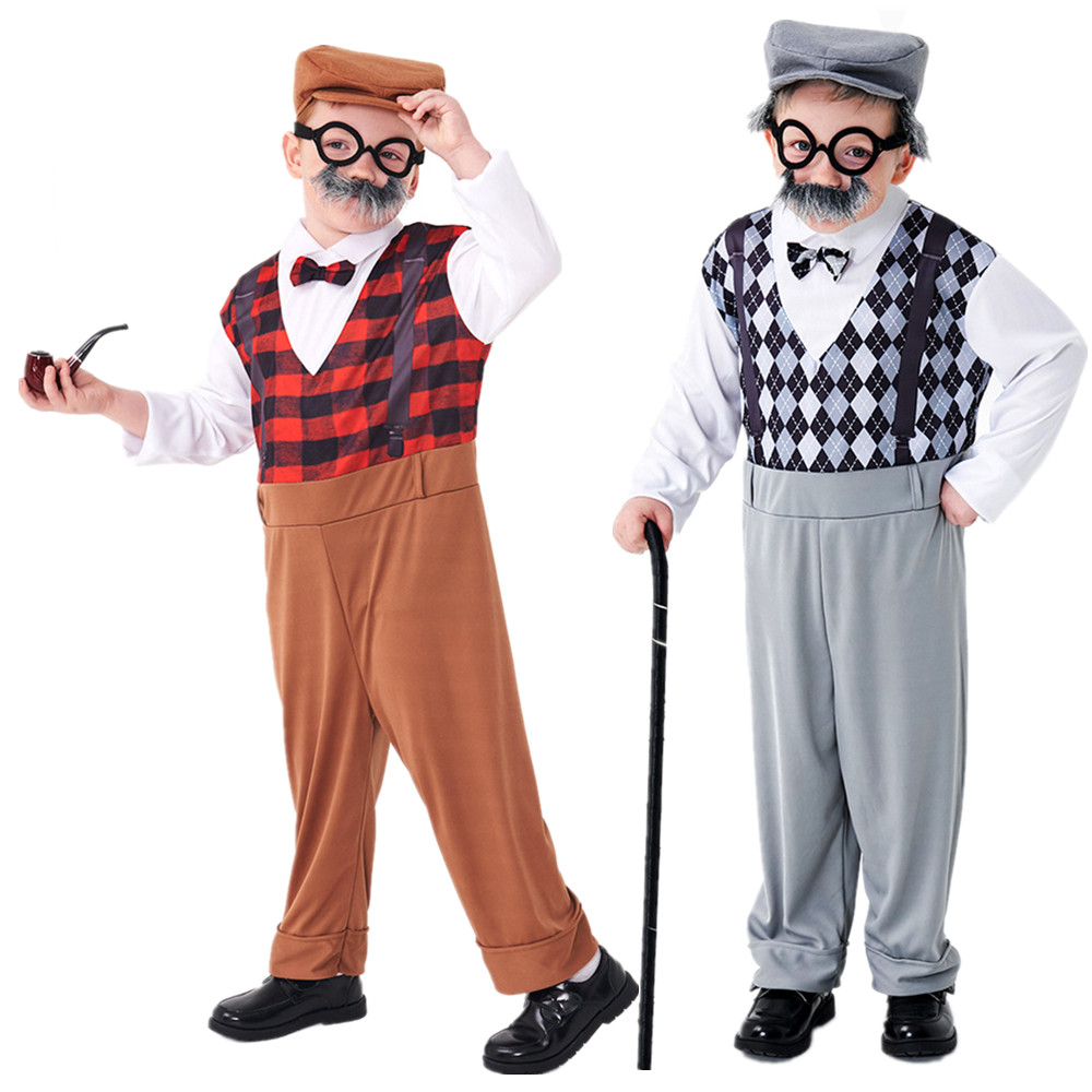 Disfraz de anciano para Hallow - Men'S Accessories Glasses reseña y precio
